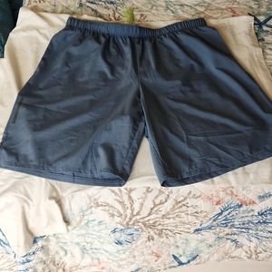 Mens Asics Large Running/workout short with liner brief - 9" leg length